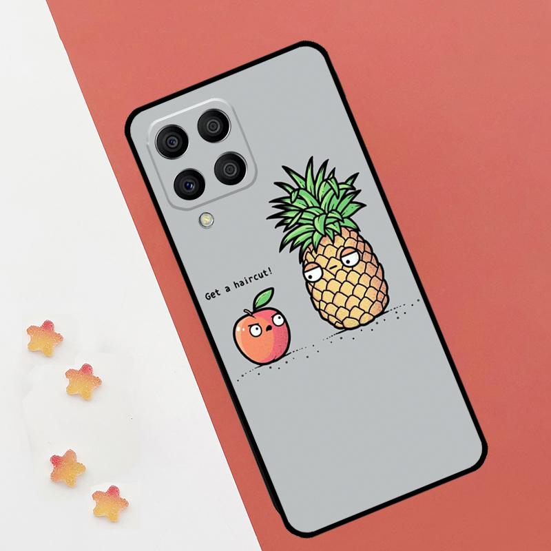 

Summer Fruit Pineapple For Samsung Galaxy M31 M55 M15 M11 M21 M13 M33 M35 M53 M14 M34 M54 M12 M32 M52 M06 M16 Case Samsung M51