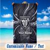 Beach Towel Custom Name Text, Quick Dry Large Towel For Beach HomeAthletic Bilbao FC