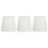 3Pcs Table Lampshade Hand Crafted High Transmittance Soft Cloth Highly Durable Safe Design Small