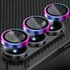 3D Individual Metal Ring Camera Tempered Glass Lens Protector For Samsung Galaxy Z Fold/Flip 8 7 6 5 Camera lens Protector Cover