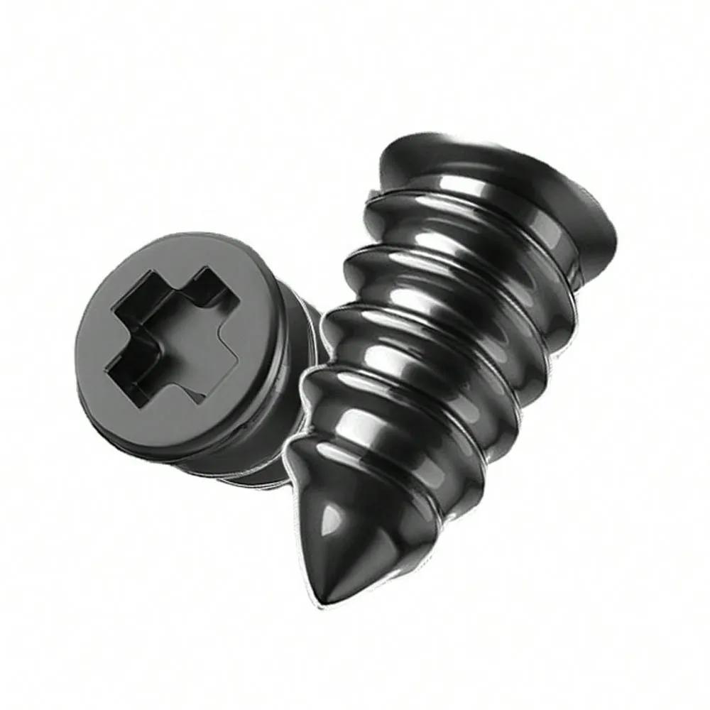 10 pièces Clous en caoutchouc pour réparation de pneus Vis en caoutchouc pour réparation de pneus en libre-service Pour réparation de crevaison de pneus de voiture et de moto