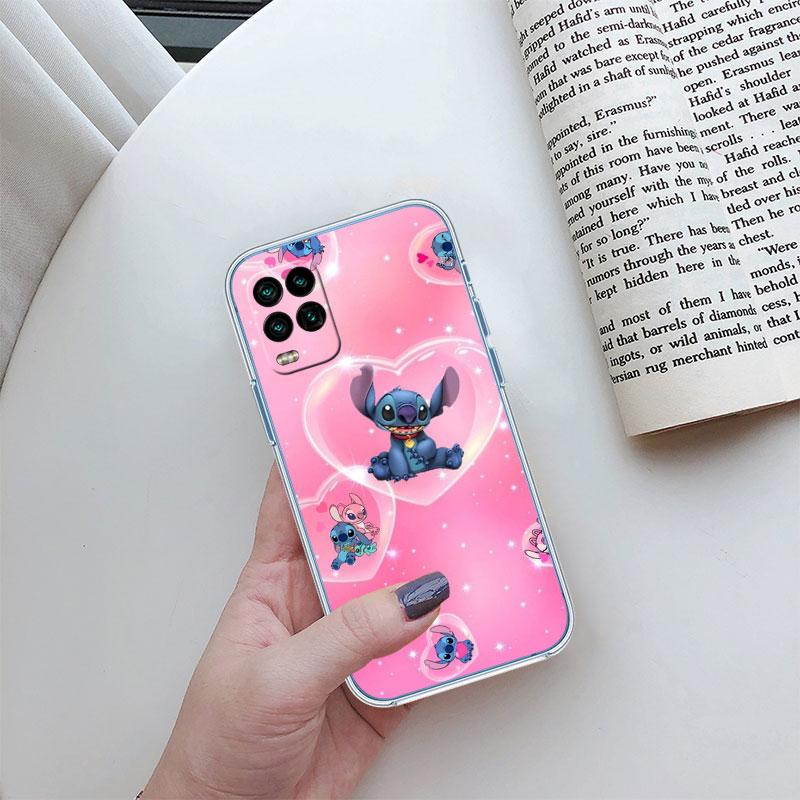 Cartoon Stitch Durchsichtige Handyhülle für Motorola Moto G10 G20 G30 G31 G32 G34 G35 G41 G42 G50 G51 G52 G55 G60 G60S