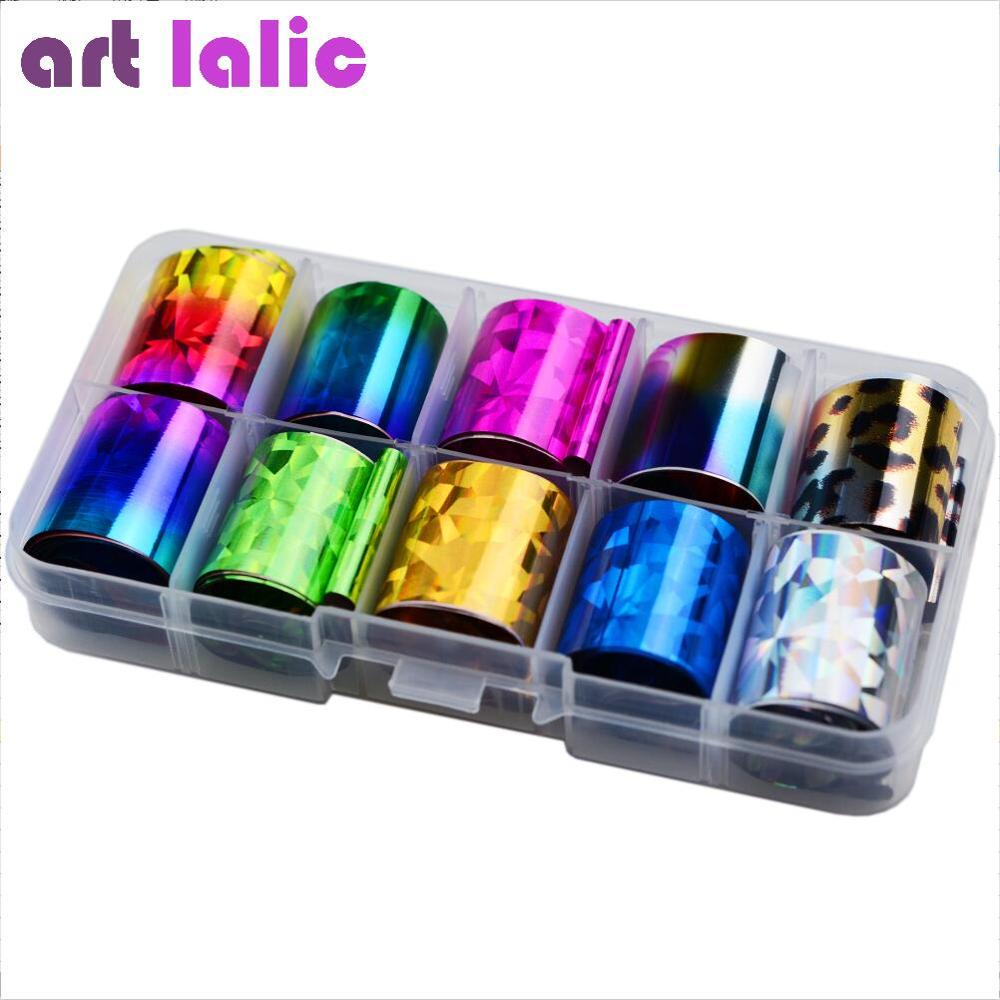 

Наклейки для ногтей, 10 листов чёрный