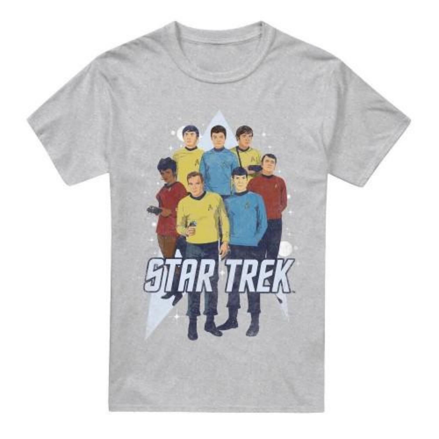STAR TREK Men s Here Here T-Shirt S разноцветный