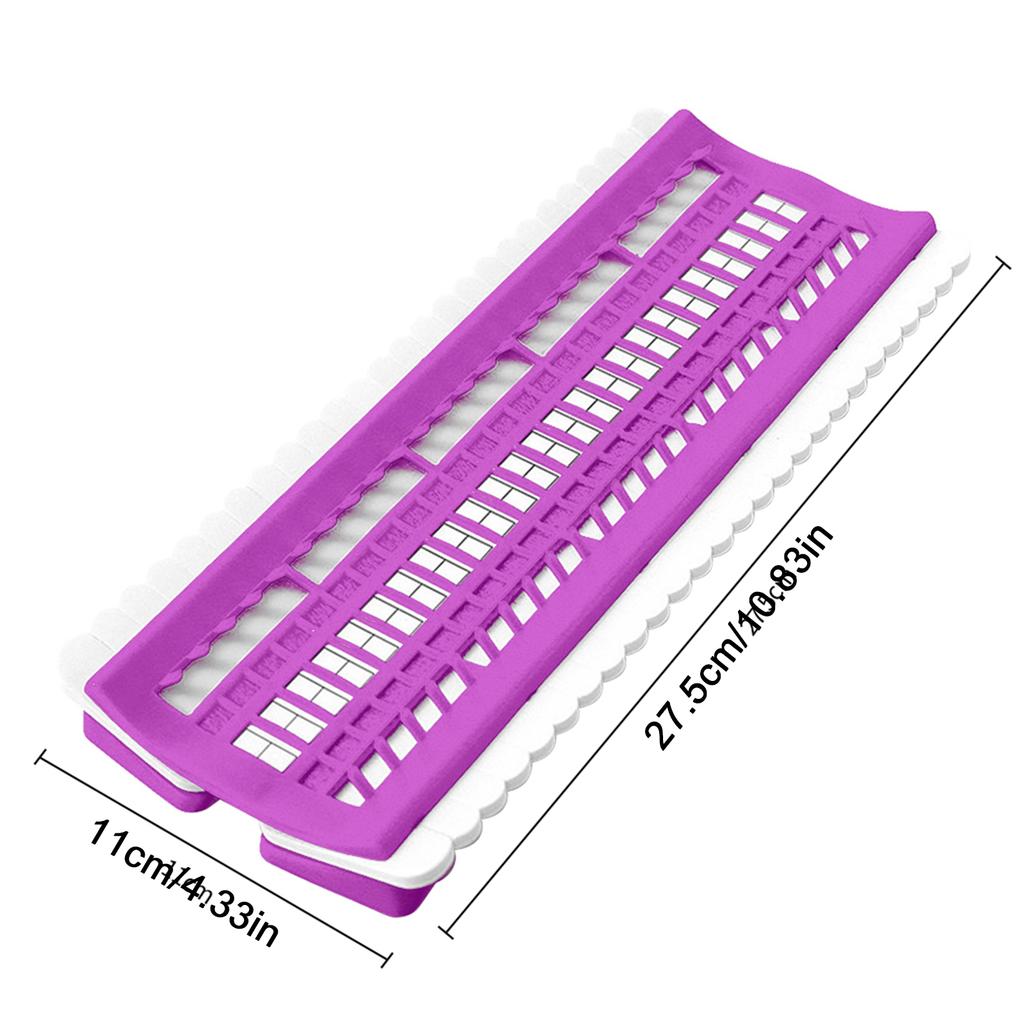50 Positions Cross Stitch Embroidery Thread Storage Rack Portable Embroidery Shelf Thread Organizer for Sewing Accessory