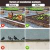 Gardening Bird Repellent Mat Fence Wall Spikes Bird Spikes Burglar Anti Cat Climb Anti-Bird Deterrent Spikes Straps Yard Supply