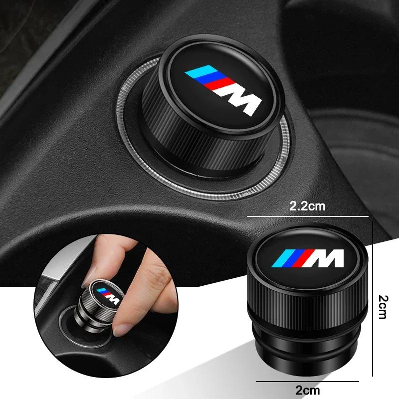 Car Sticker Hot 2025 Car Cigarette Lighter Cap Auto Lighter Dust Proof Cover For BMW M Performance E46 E90 E60 F10 F30 E39 E36 F