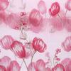 Decorative Tulle Printed Curtains For Living Room Kitchen Window Drapes