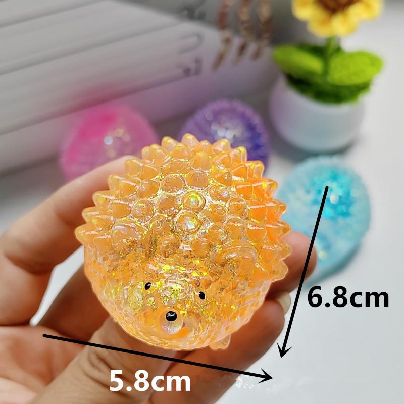Festive Rabbit Maltose Squeeze Toy, Soft TPR Slow Rebound Sequins Fidget for Stress Relief & Holiday Gifts