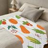 Solid Color Flannel Blanket Soft Skin-Friendly Cozy Warm Throw for Home, Dorm, Bedroom & Living Room Decor