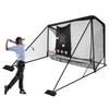Hitting Aid Nets 10x7FT Heavy-Duty Golf Practice Hitting Net Gifts for Men Dad Him for Outdoor Indoor Backyard Driving Chipping