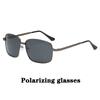 New Polarized Sunglasses Mens/Women Driving Mirror Sun Glasses Metal Frame Goggles UV400 Anti-Glare Sunglasses