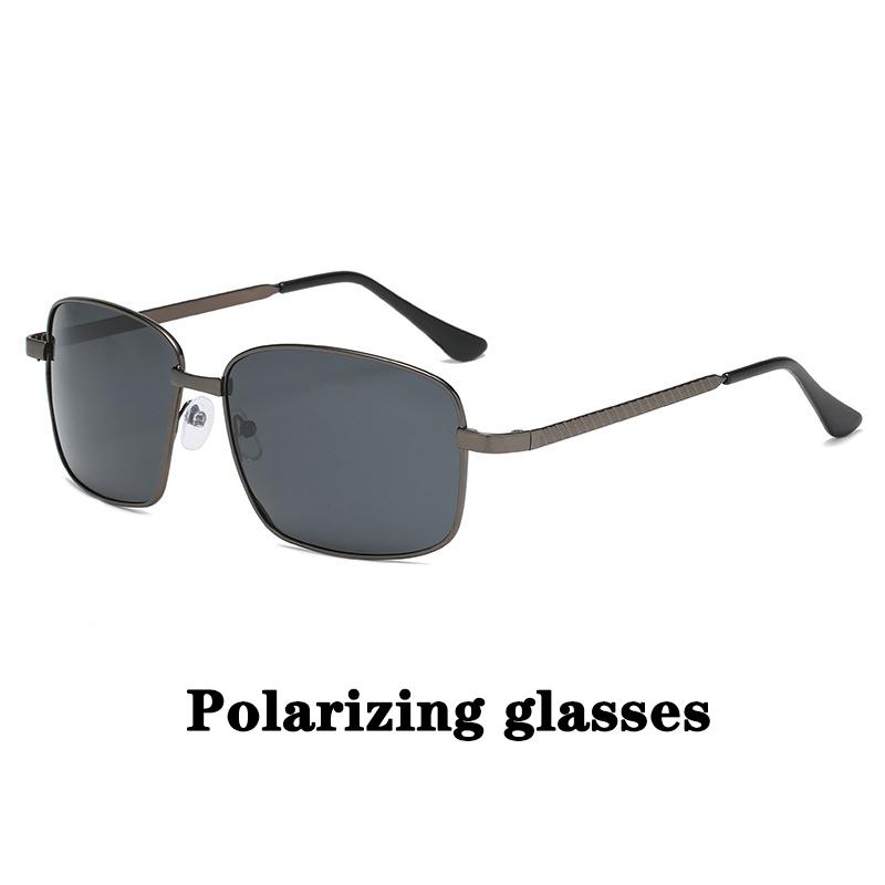 New Polarized Sunglasses Mens/Women Driving Mirror Sun Glasses Metal Frame Goggles UV400 Anti-Glare Sunglasses