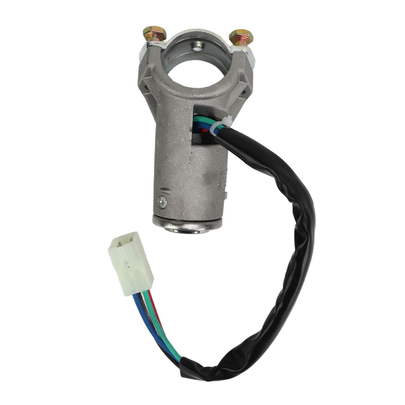 

Выключатель замка зажигания 4479518 Выключатель замка зажигания рулевого управления с 2 ключами для замены для Fiat