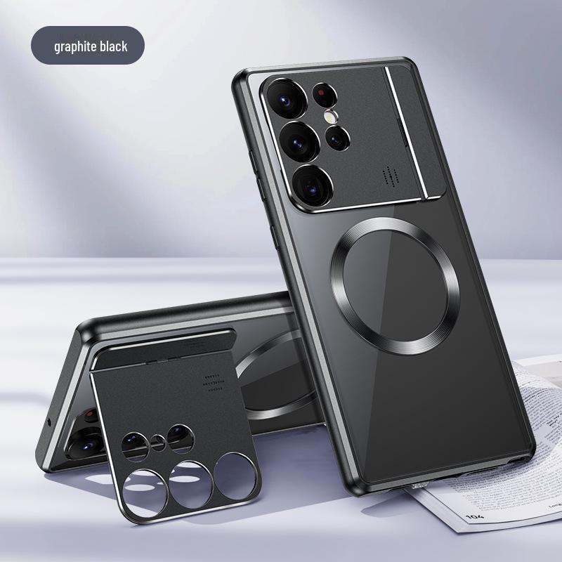 Samsung S24ULTRA Aromatherapy Metal Magnetic Case with S23U Lens Bracket