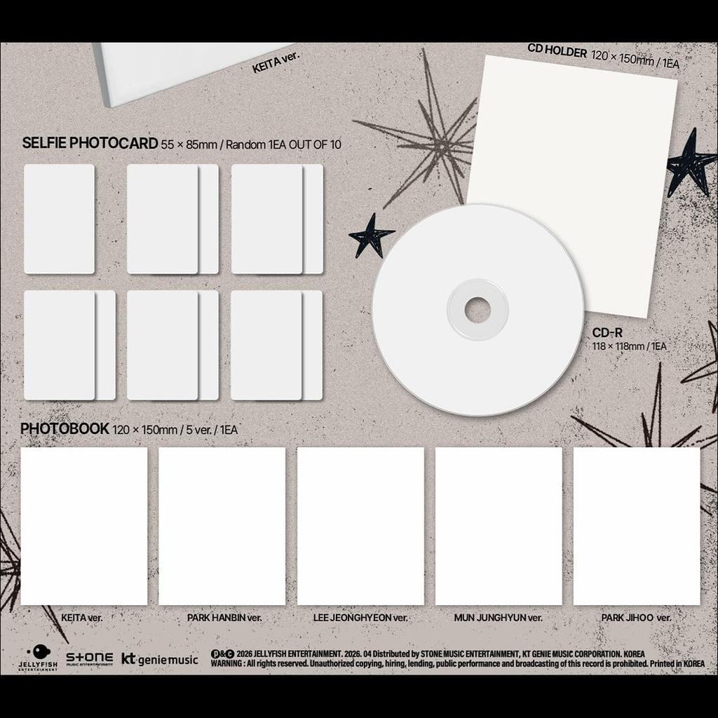 [Pre-order] EVNNE [Backtalk] Digipack Ver. / 1st Single Album + Free Gift