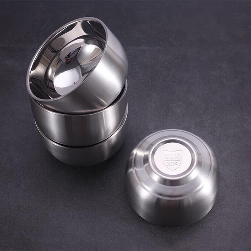 Hexincheng Double-Layer Insulated Stainless Steel Rice Bowl
