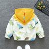 Children's  Dinosaur Patterned Jackets with Ear - Like Hoods  Boys   Girls In Spring and  Autumn