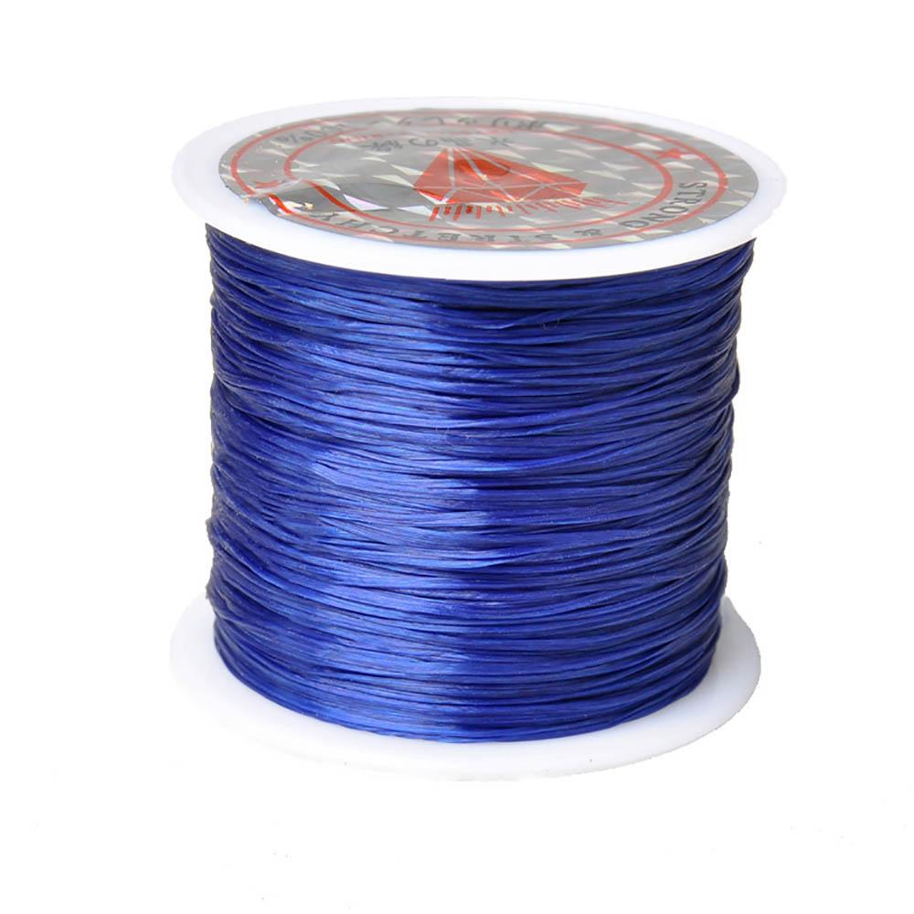 40Meters/roll Black White Stretch Elastic Cord For Bracelet Necklace Nylon Beading Cord String Thread Diy Jewelry Making Supplie