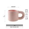 Japanese Retro Style Chubby Handle Glass Mug