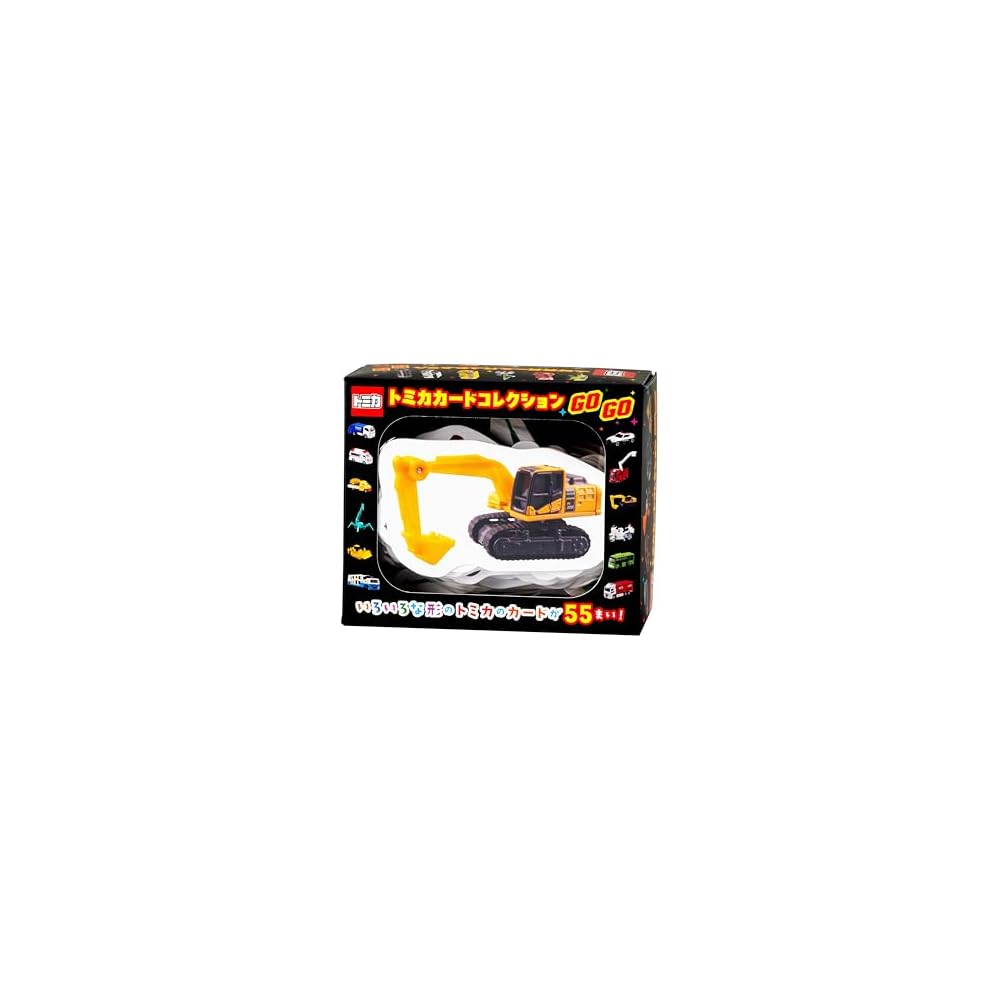 

Gentosha Tomica Card Collection GOGO Toy Set with Collectible Cards and Accessories
