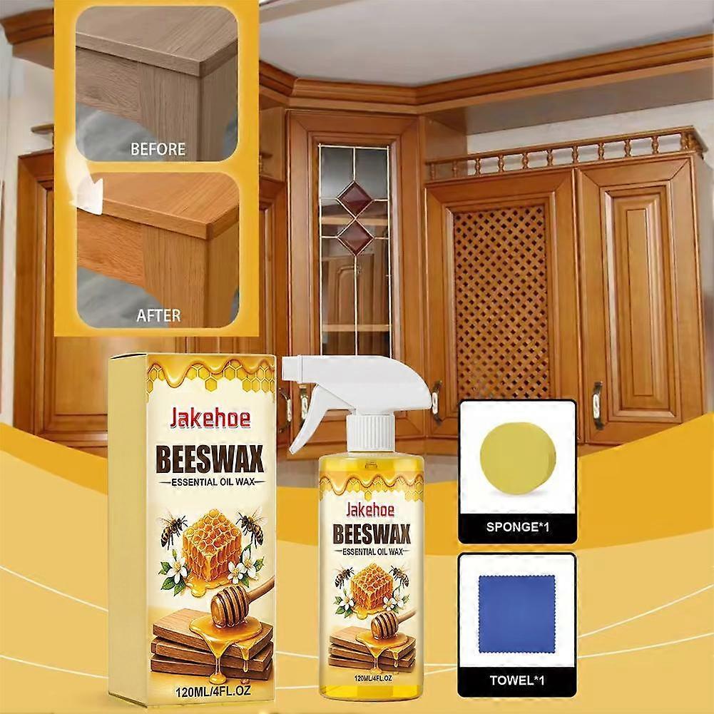 Beeswax Wood Furniture Polish Spray for Nourishing and Protecting