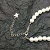 Trendy Unisex Butterfly Pearl Necklace - Hip Hop, Light Luxury, European & American Style