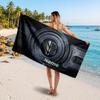 New Holland Customized Name Text Beach Towel, Soft Absorbent Towel Beach Pool Travel Personal Gift