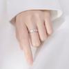 Friendship Rings Set Wedding Cat Finger Ring Kroean Ring Couple Open Rings Romantic Silver Jewlery
