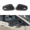 Toyota VOXY/NOAH 90 Series Carbon Fiber Rearview Mirror Cover with Rain Eyebrow Decorative Sticker.