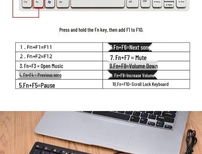 K1000 Wired USB Mini Chocolate Keypad Keyboard