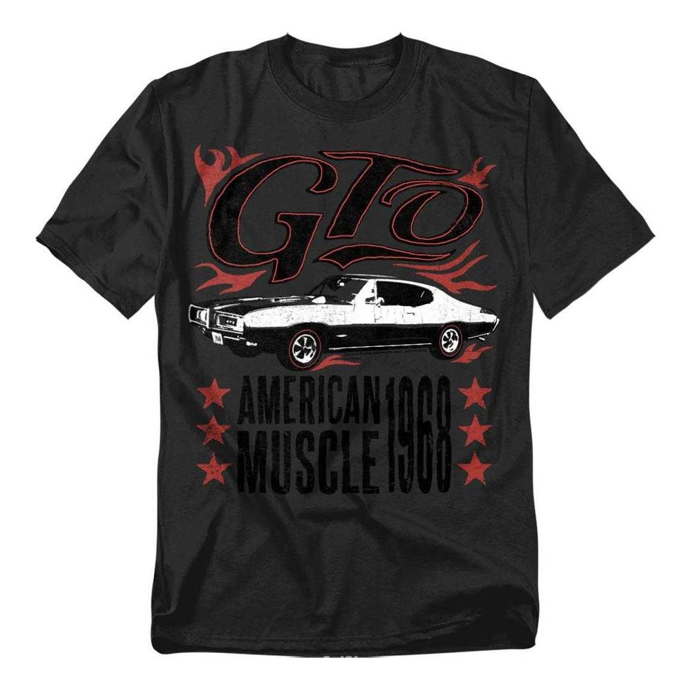 Pontiac Unisex Adult GTO Flames T-Shirt