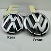 2 stuks Volkswagen Voorgrille Badge Achterklep Embleem Logo Decoratief Voor VW Polo 2009-2018 Auto Vervangingsaccessoires