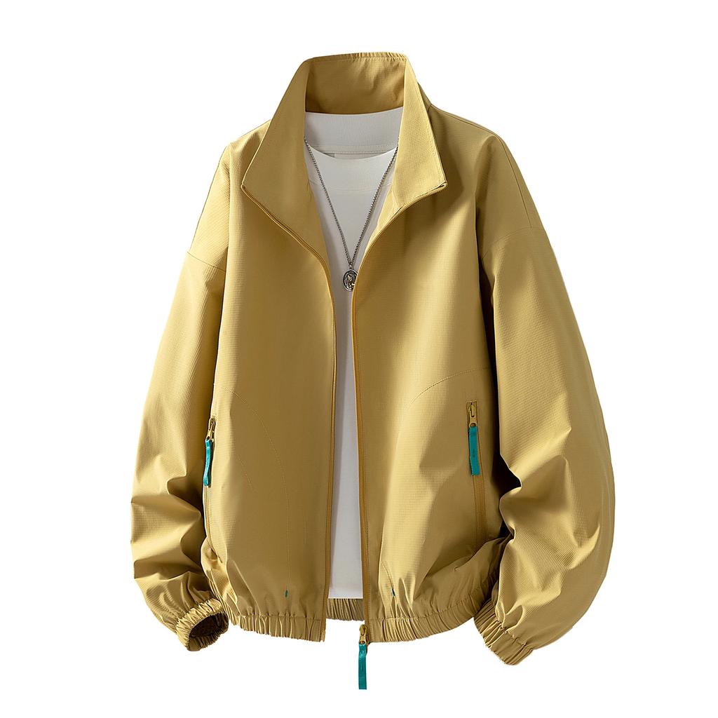 Spring Autumn Men Casual Cargo Jacket Men Multi Pocket Utility Outerwear Male Loose Workwear Jacket Male Camouflage Coats