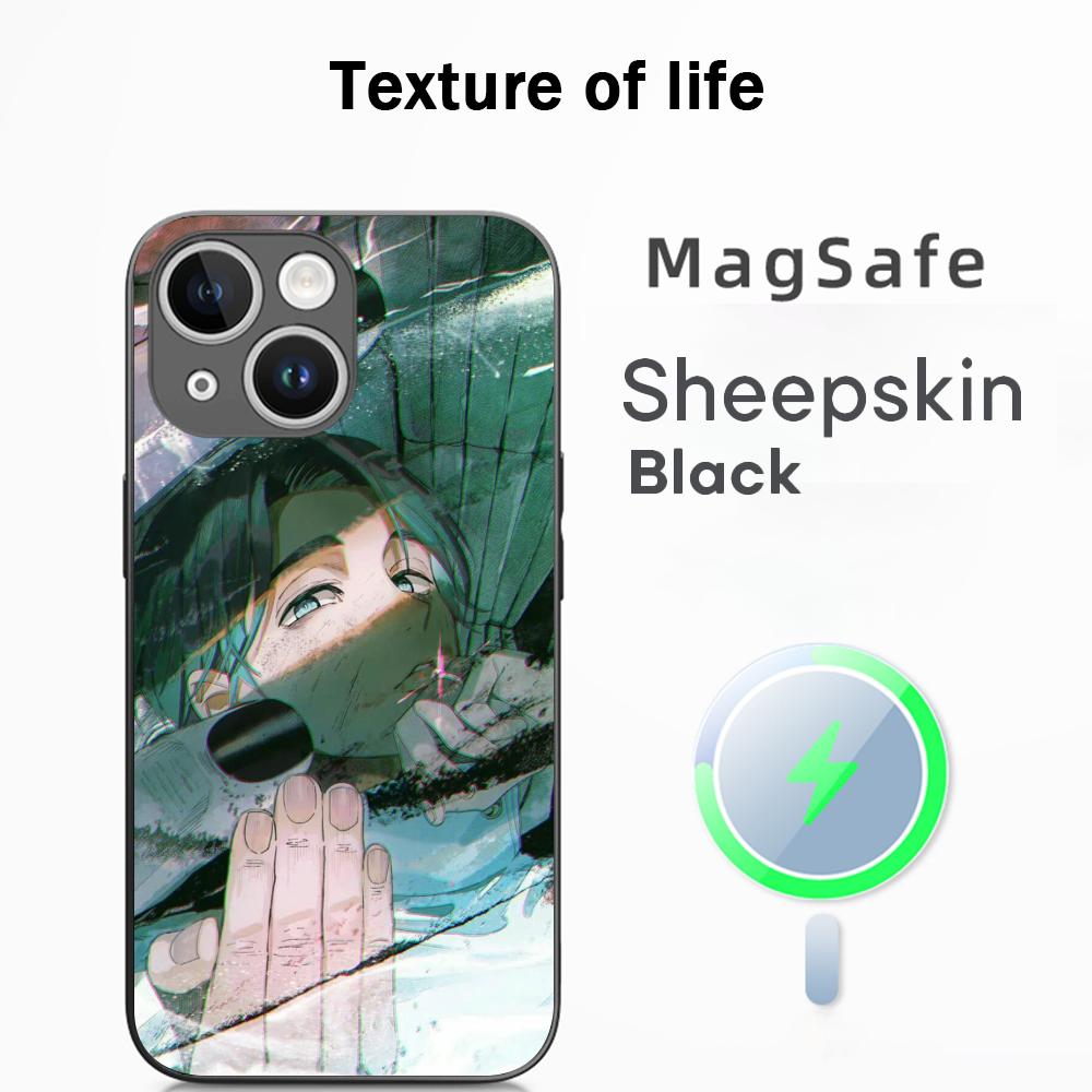 

Okkotsu yuta cool anime man poster Phone Case For iPhone 17 16 15 14 13 12 Plus Pro Max High-end Luxury Magsafe Sheepskin iPhone 16e