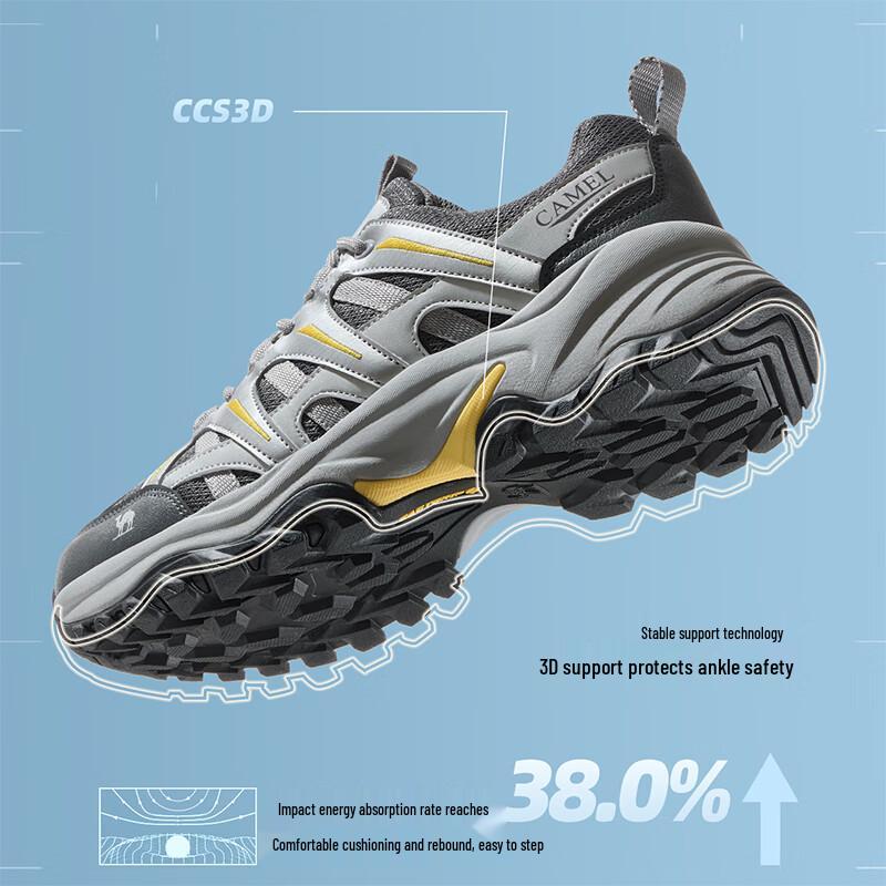 CAMEL Unisex Breathable Anti-Slip Outdoor Hiking & Trekking Shoes
