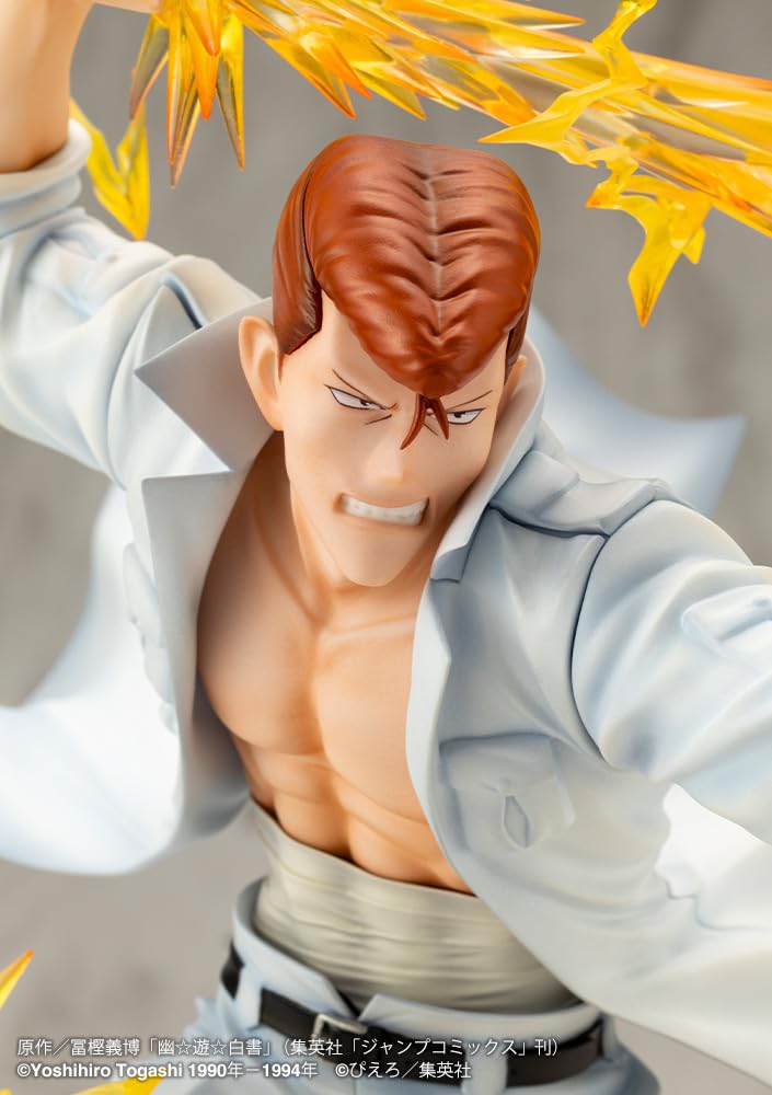 KOTOBUKIYA Yu Yu Hakusho ARTFX J Kazuma Kuwabara scale PVC painted finished figure Ver.2 1/8
