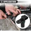 Motoforti CPS Sensor, Engine Camshaft Position Sensor, for Nissan Sentra 2007-2011, ABS, Metal, No.23731EN22A, Black