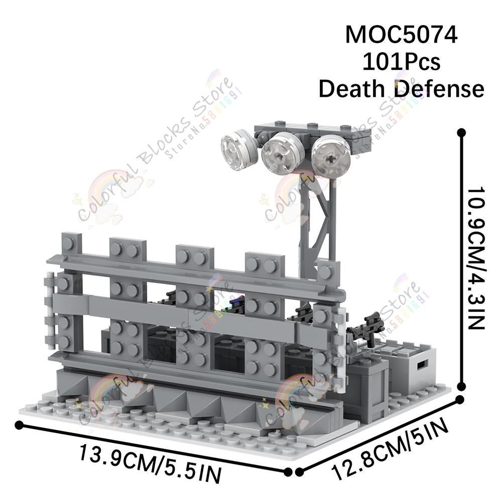 Military Series Modern Warfare Adult Building Blocks Set Toys Weapons Battlefield Outpost Tower Fort Artillery Block Model Gifts