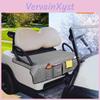 Golf Cart Seat Cover With Four Front Pockets And Nonslip Base For Outdoor Golfing