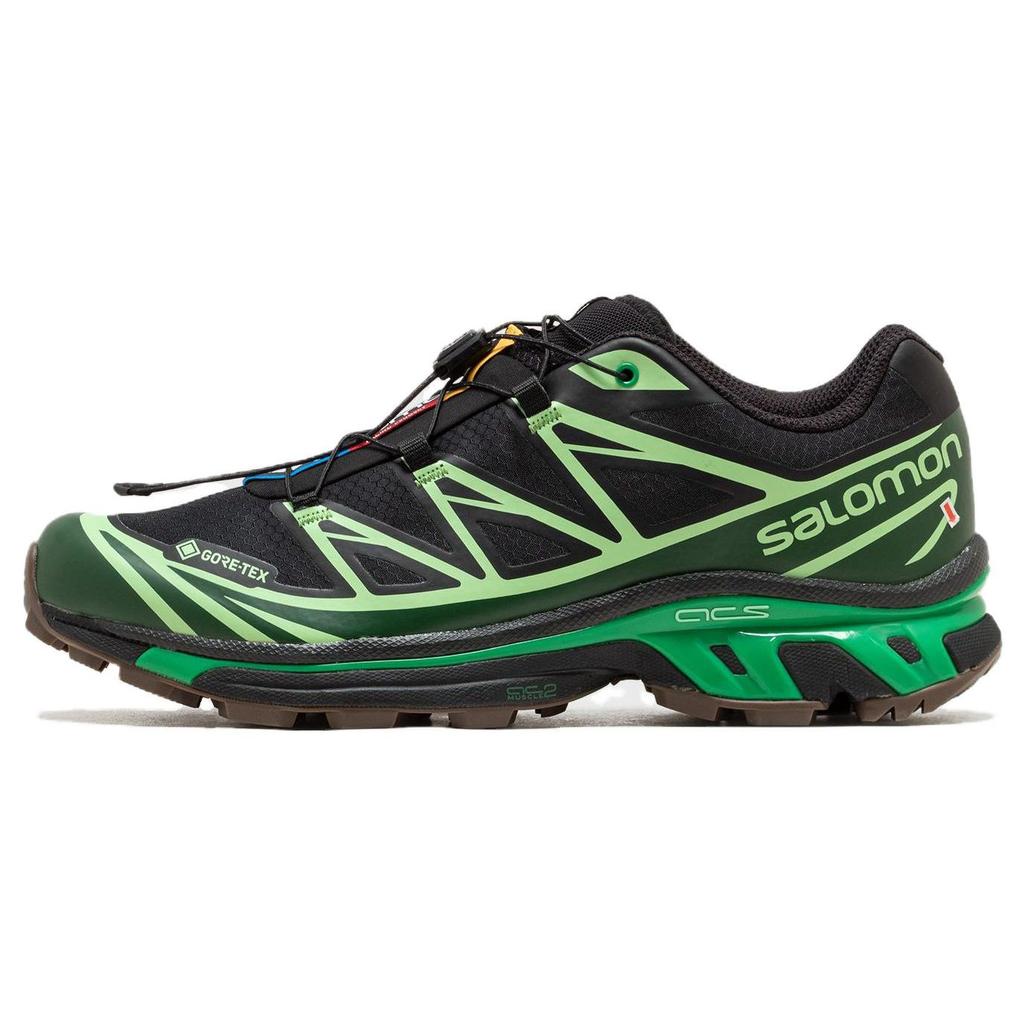 Salomon Xt-6 Comfortable Waterproof Low-Top Outdoor Functional Shoes Men Shoes Black 472921