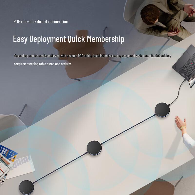 Lenovo VoiceX560 Smart Omnidirectional Conference Microphone (CN version)