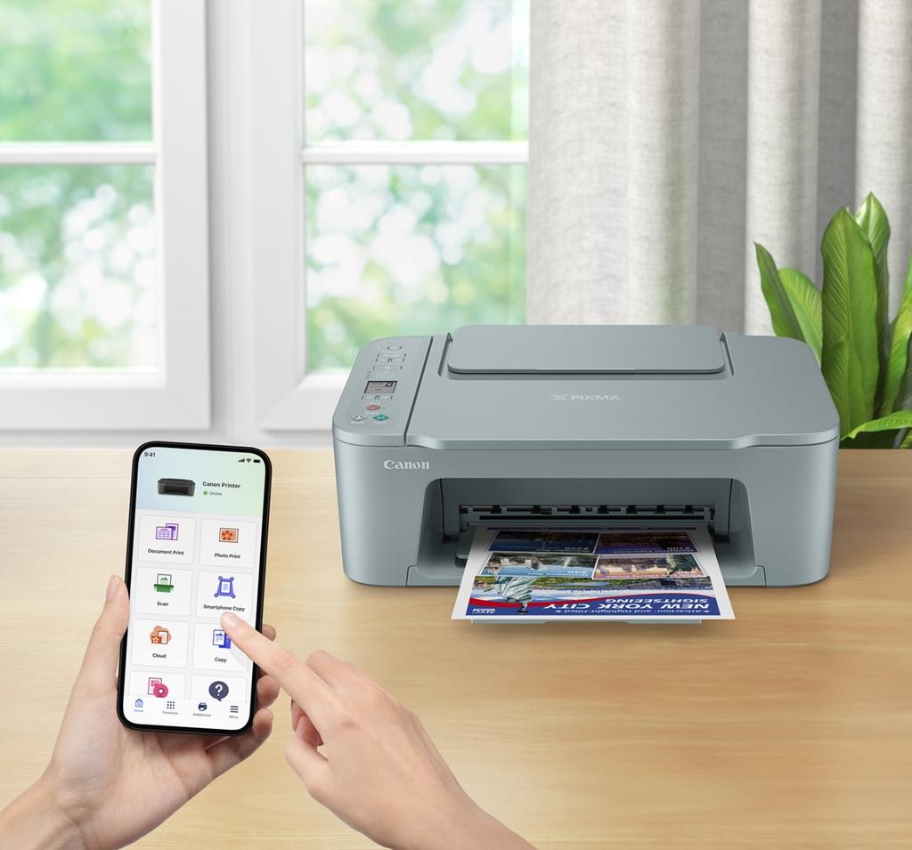Canon Pixma TS3752i Blue Multifunction Printer