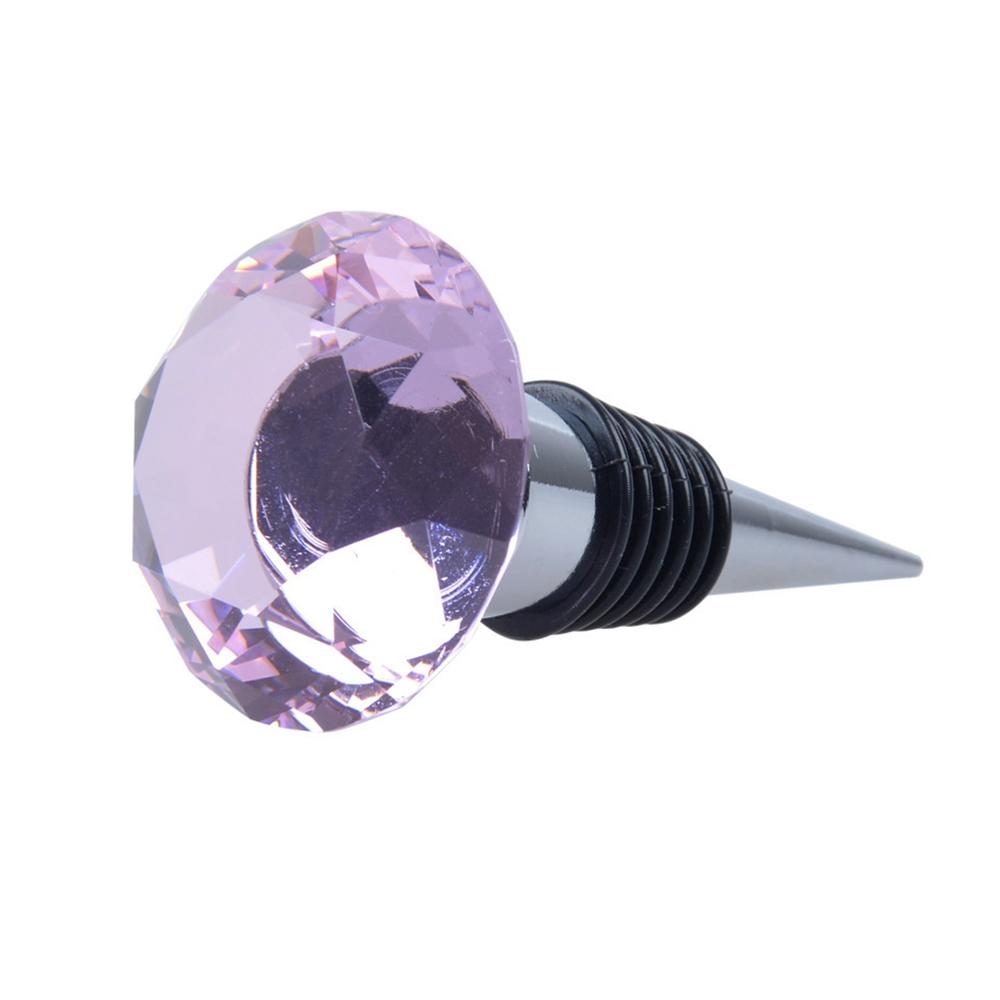 Wedding Favor Heart Wine Bottle Stopper Olive Oil Metal Cork Party Drink Bar Tool Twist Plug Accessories Crystal Wine Stopper