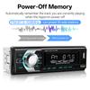 Car MP3 Player 1 DIN Car Radio 7 Colorful Lights Stereos for Car Universal FM Music Radio with Remote Control Bluetooth Hands-free Music Smart Voice