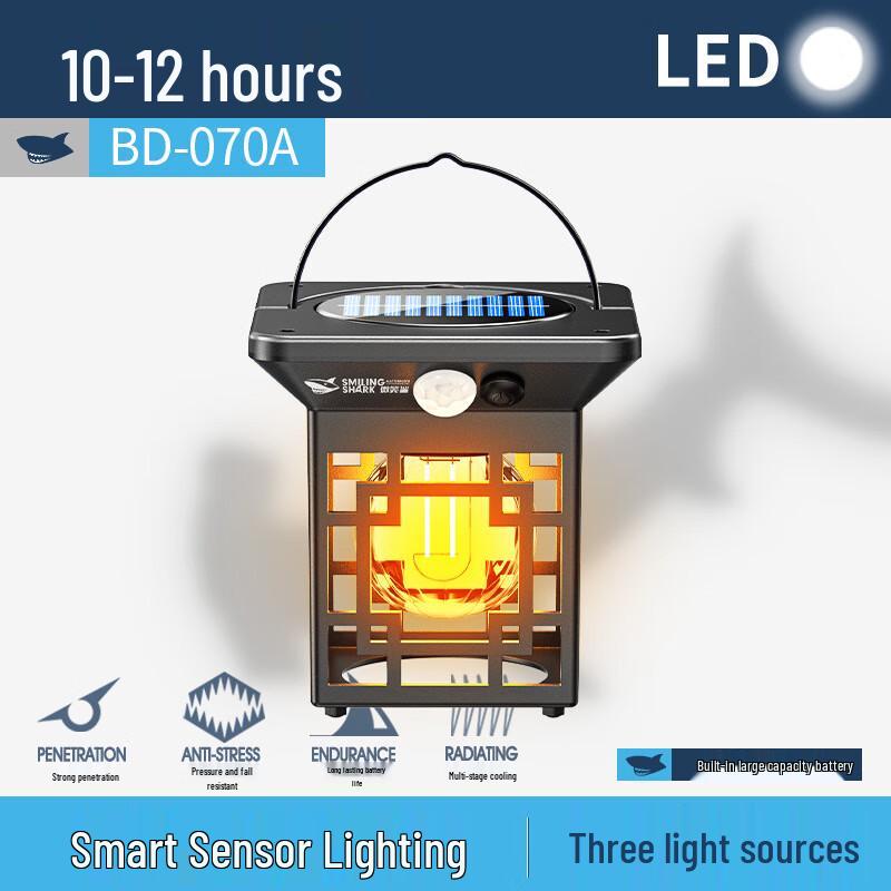 

Smiling Shark Solar Outdoor Lights