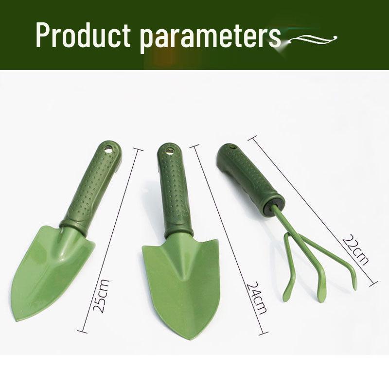 Garden Tool Set: Mini Shovel, Rake, and Spade for Planting Flowers and Succulents