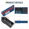 16 Bit LED Joystick DIY Welding Kit AT8951 Series Microcontroller 16 Bit LED Rocking Bar DIY Electronic Production Kit