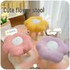 Cloud-Shaped Cute Flower Stool for Living Room or Kids' Bedroom