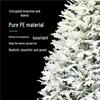 Christmas Automatic Encryption Flocking Snowfall Tree - Pure PE Commercial Decoration